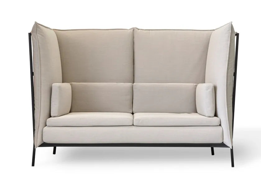 3 Seater Office Sofa for Office Areas and Modern Sofa with High Backrest with Premium Polyurethane Foam.