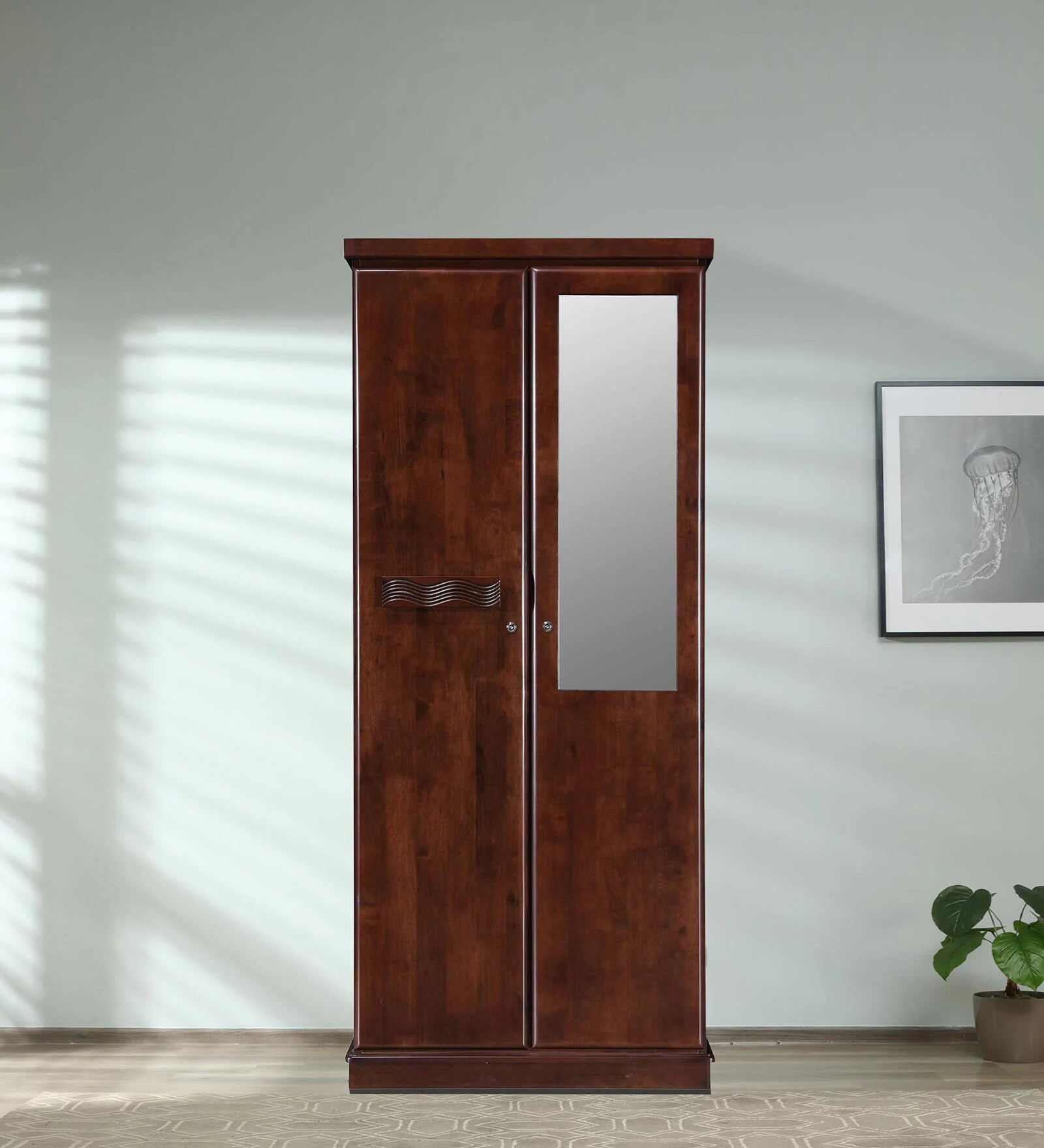 Wardrobe for Home 2-Door Premium Space-Saving Design, Ultra-Premium Finish & Aesthetic Look