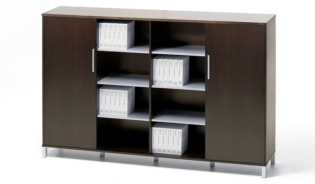 Wooden Office Storage Cabinet with Durable Construction & Space-Saving Design for for Organized Office Environments
