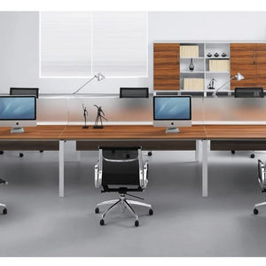 Workstation Table for Office Furniture Premium High Quality & Best Design Made in Particle Board/ MDF/Plywood with MS Legs and  office desk