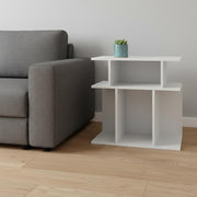 কাঠের বেডসাইড টেবিল, স্টোরেজ সহ