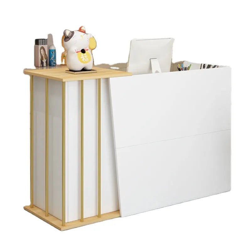 Reception Table for Office Small Counter Stylish Design Made in Partic