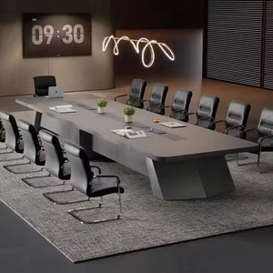 Conference Table for Office Furniture Premium High Quality & Best Design Made in MDF/Plywood with Wire Manager and Meeting Table