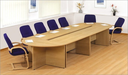 Conference and Meeting Table for Office Furniture with Premium Surface Finish, Modern Frame and Spacious Design