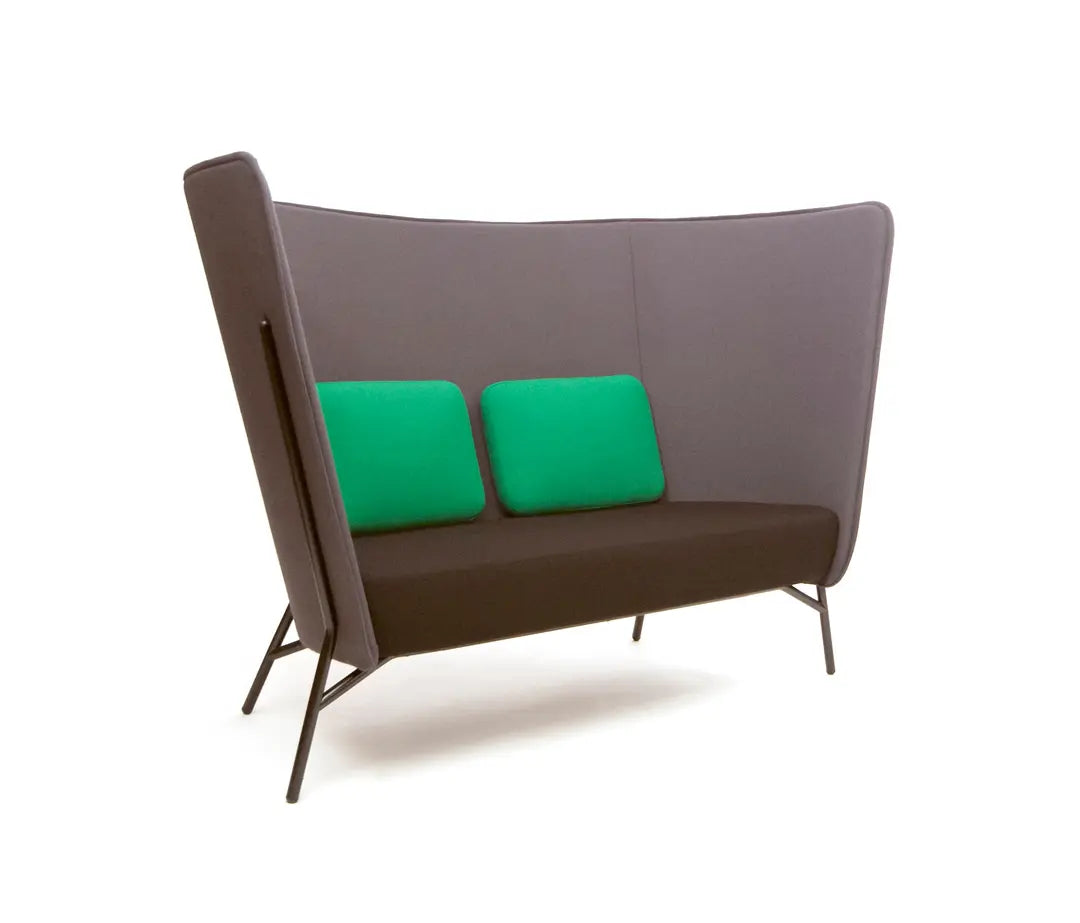 3 Seater Office Sofa for Office Area and an Elegant and Comfortable High Back Sofa.