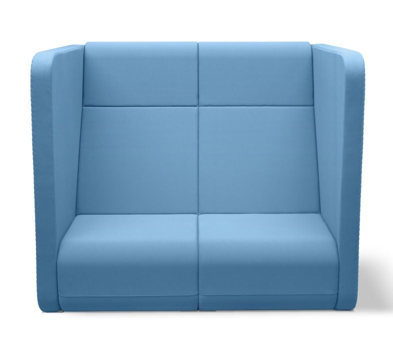 2 Seater Office Sofa For Office Area and Stylish & Functional, High-Back Sofa for Refined Comfort.