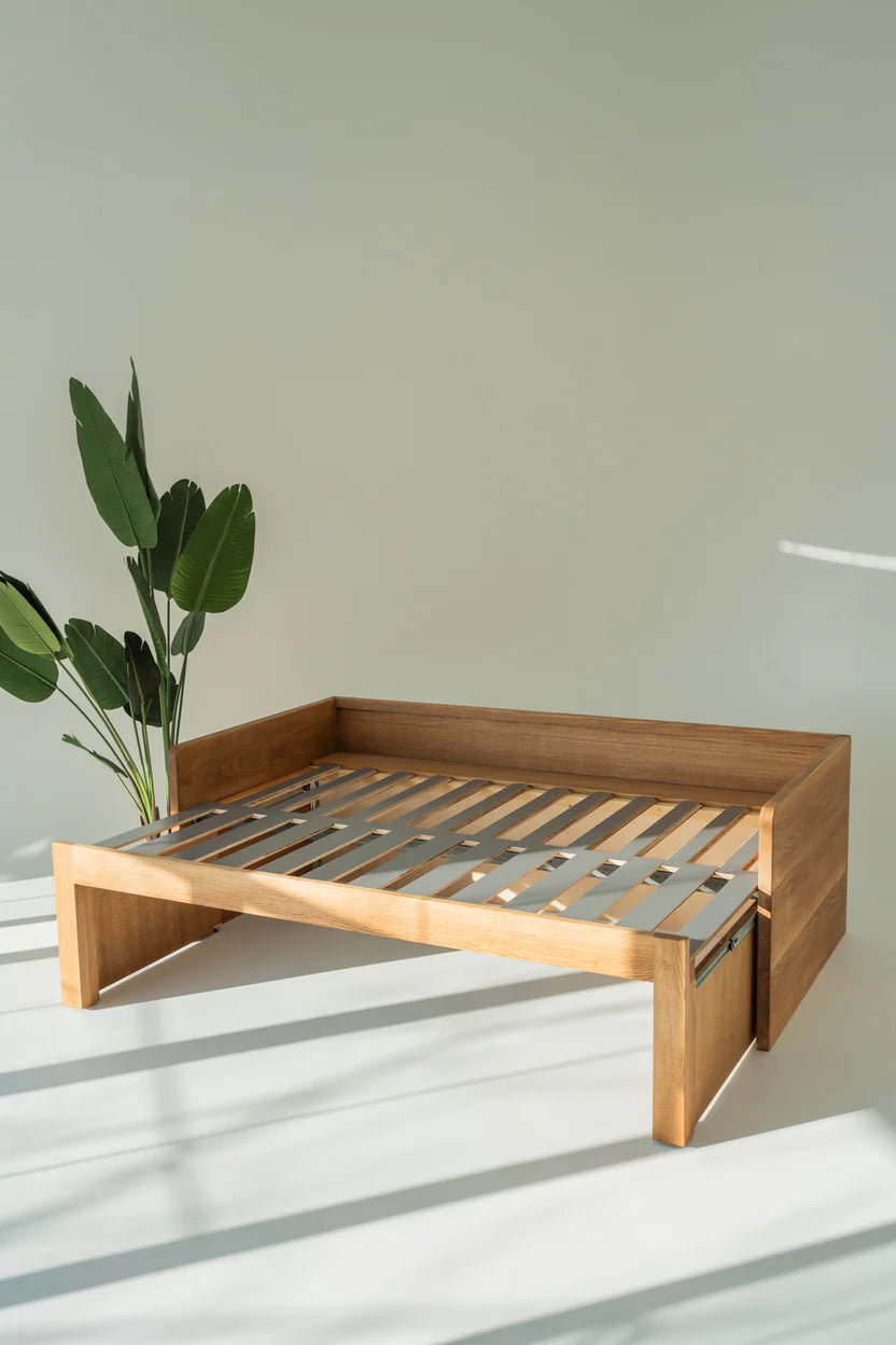 Sofa cum Bed for Smart Living: Versatile MDF Sofa Cum Bed – Effortless Transformation from Stylish Sofa to Cozy Bed