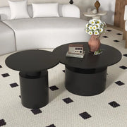 Center Table with Gloss Finish Surface and Strong Durable Frame, Perfect for Modern Home Aesthetics