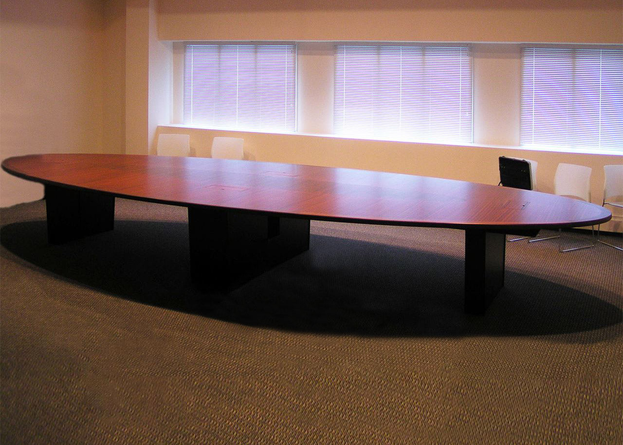 Conference Table for Office Furniture with Modern, Sleek Design and Ample Seating Capacity