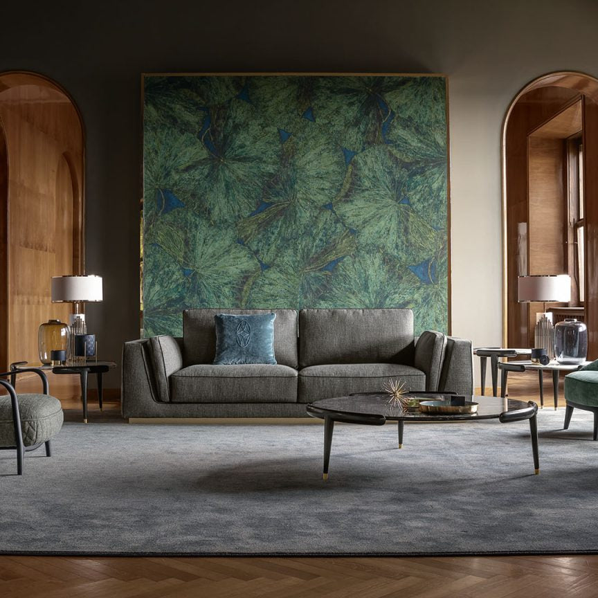 ঘরের আসবাবপত্রের জন্য ৩ আসন বিশিষ্ট সোফা, আসবাবপত্রের সাজসজ্জা, মার্জিত কাপড়, সেরা মানের কাপড় এবং টেকসই মানের কাঠ এবং প্রিমিয়াম