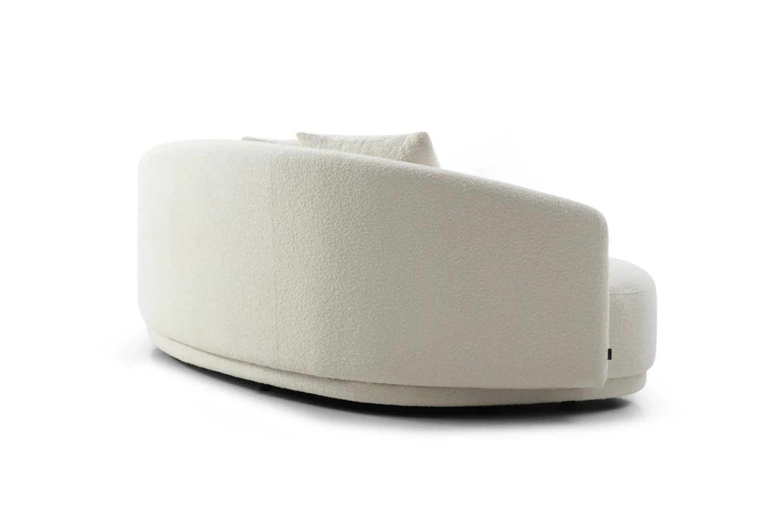 3-Seater Italian Sofa for Home Furniture with Boucle Upholstery, Luxury Finish for Living Spaces
