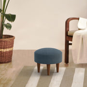Ottoman Plouffe's For Home Furniture Foot Rest Modern And Durable Design Comfortable Seating for Living Room & Bedroom -Blue