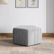 Ottoman For Home Furniture Upholstery Fabric & Comfortable Soft, Multi-Functional Premium And Durable for Living Room -Grey