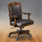 Director Chair for Royal office Furniture Luxury Premium Leatherette with Hand-carving Wooden