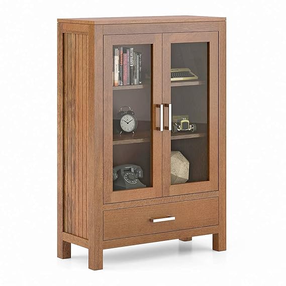 Beautifully Designed Wooden Cabinet with Soft-Close Mechanism and Making It Ideal for Hallways, Kitchens, or Workspaces