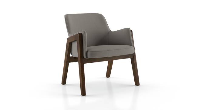 Modern Home Lounge Chair – Strong Marandi Wood Frame, Polyester Upholstery, Elegant Arm Chair Design