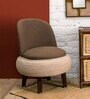 Lounge Chair For Home Furniture Modern  Durable Design Comfortable Seating  Stylish for Living Rooms -Brown Beige