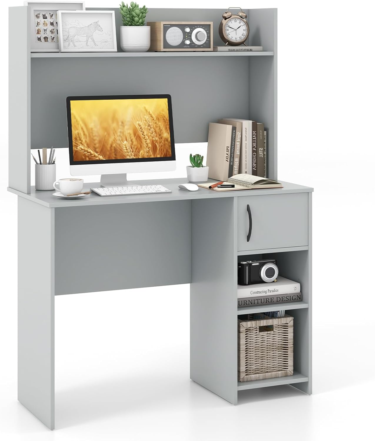 computer table office table study desk wooden table