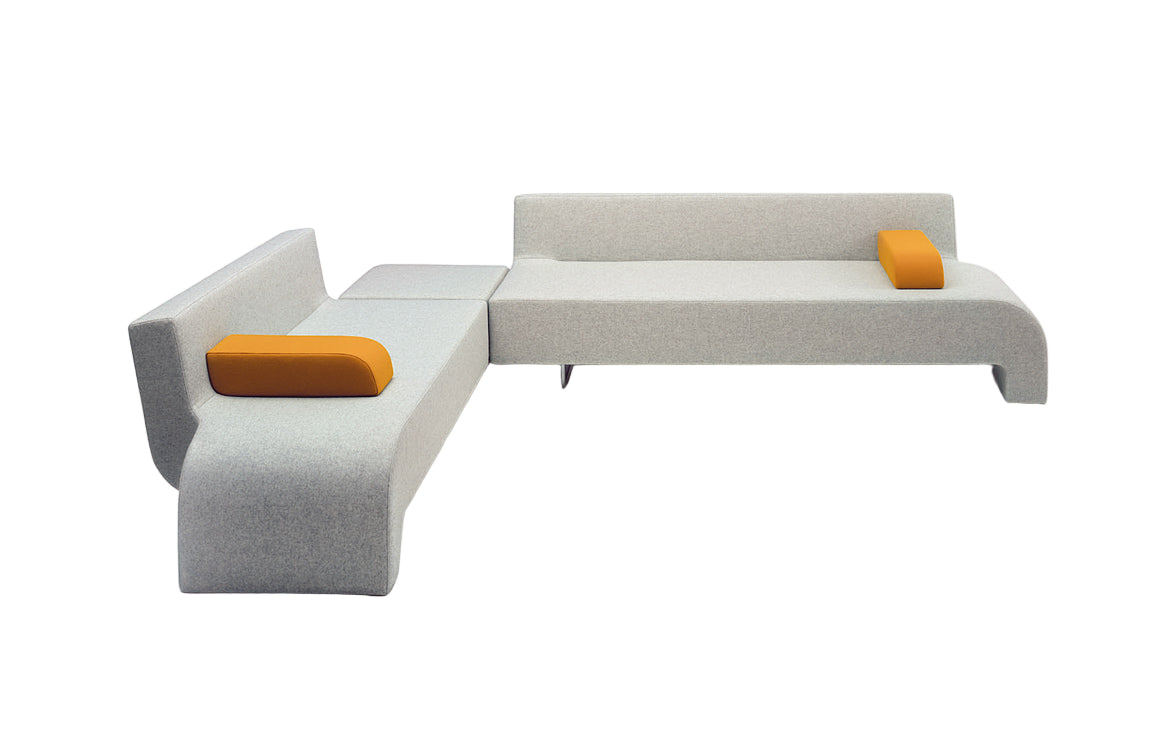 L-shape Office Sofa with Modern Modular Office Sofa with Stylish Design Fit for Office Environment