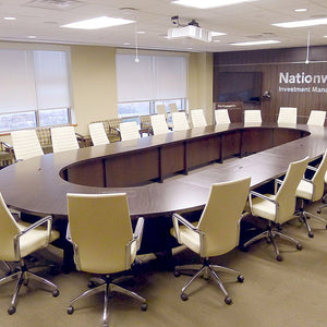 Conference and Meeting Table for Office Furniture with Minimalist Design and Smart Finish