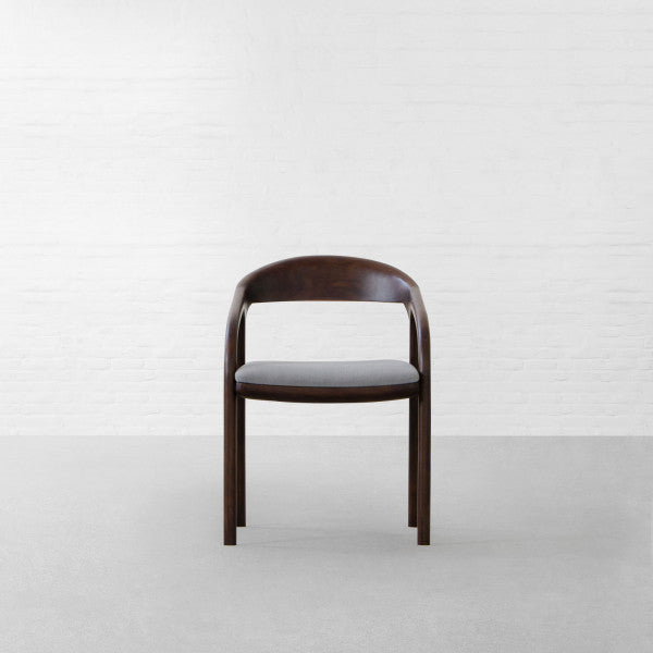 Modern Solid Wood Dining Chair with Upholstered Seat - Elegant & Comfortable Home Furniture