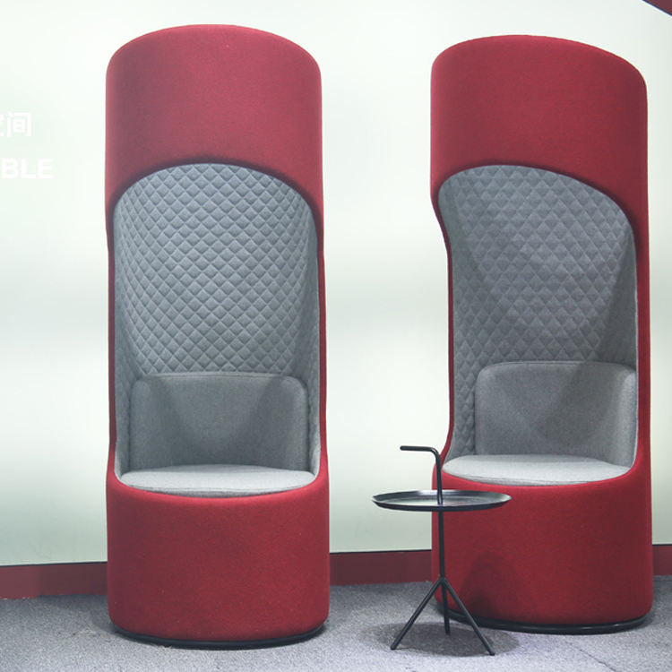 1 Seater Office Sofa For Office Area and High Back Sofa with practicality for long-term office use.