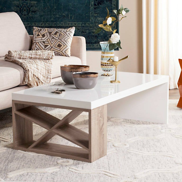 Center Table Designed with Premium and Wooden Frame Offering Sophisticated Look to Home Decor