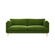 3 Seater Sofa For Home Furniture Upholstery Fabric Modern & Durable Design For Living Room -Green