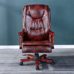 Director Chair for office Modern Design Made in Plyboard with Leatherette & Recliner & Height Adjustable & Fixed armrest and Revolving Chair