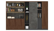 Wooden Office Storage Cabinet with Modern Wooden Elegant Finish for Professional Workspaces