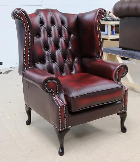 Luxury Design Boss and Director High-Back Leatherette Office Chair, Fixed Armrest, and for Wooden Base