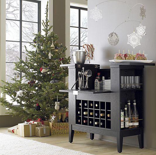 Wooden Bar Storage Cabinet Organizer and Premium Touch & Durability
