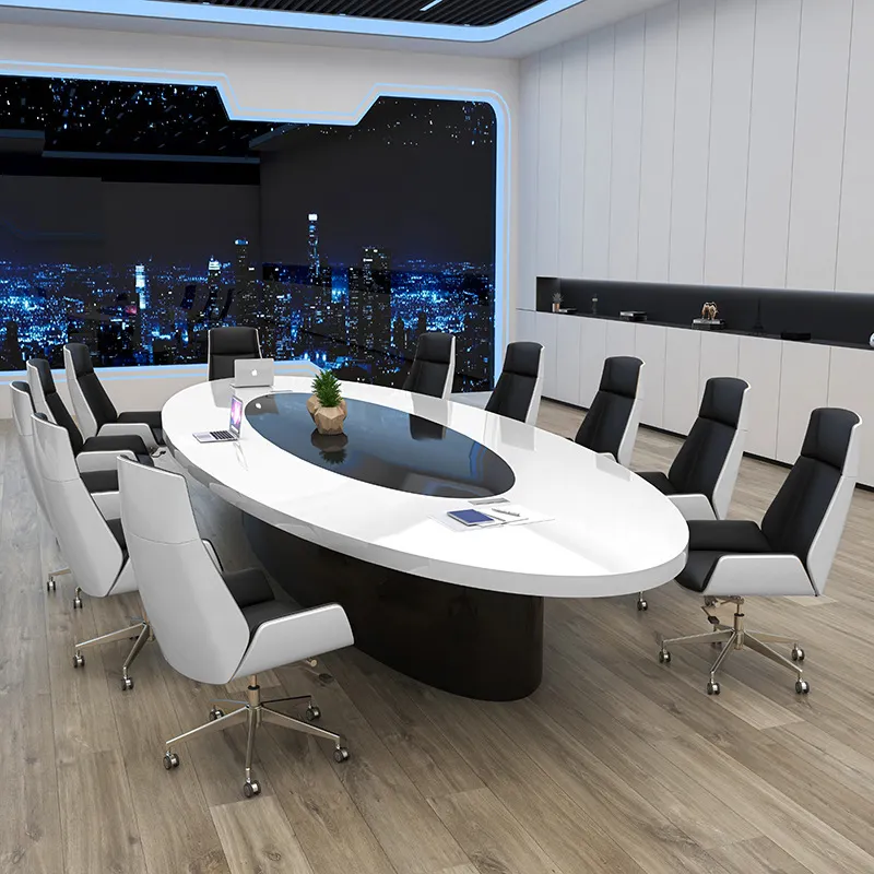 Conference Table for Office Furniture with Professional, Durable Finish, Stylish Look and Ample Seating Capacity