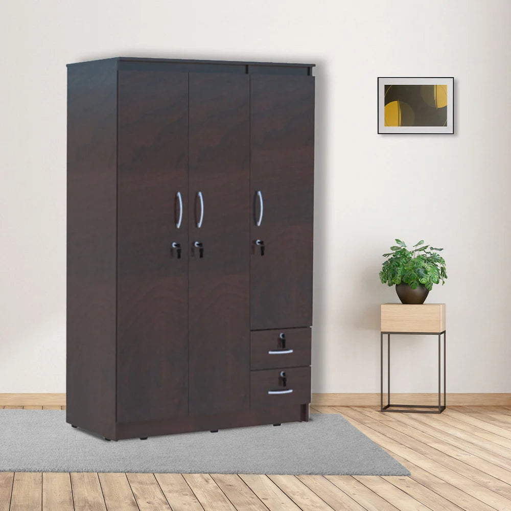 Wardrobe for Bedroom and Classic Wooden Almirah with Smart Storage Perfect for Stylish Rooms.