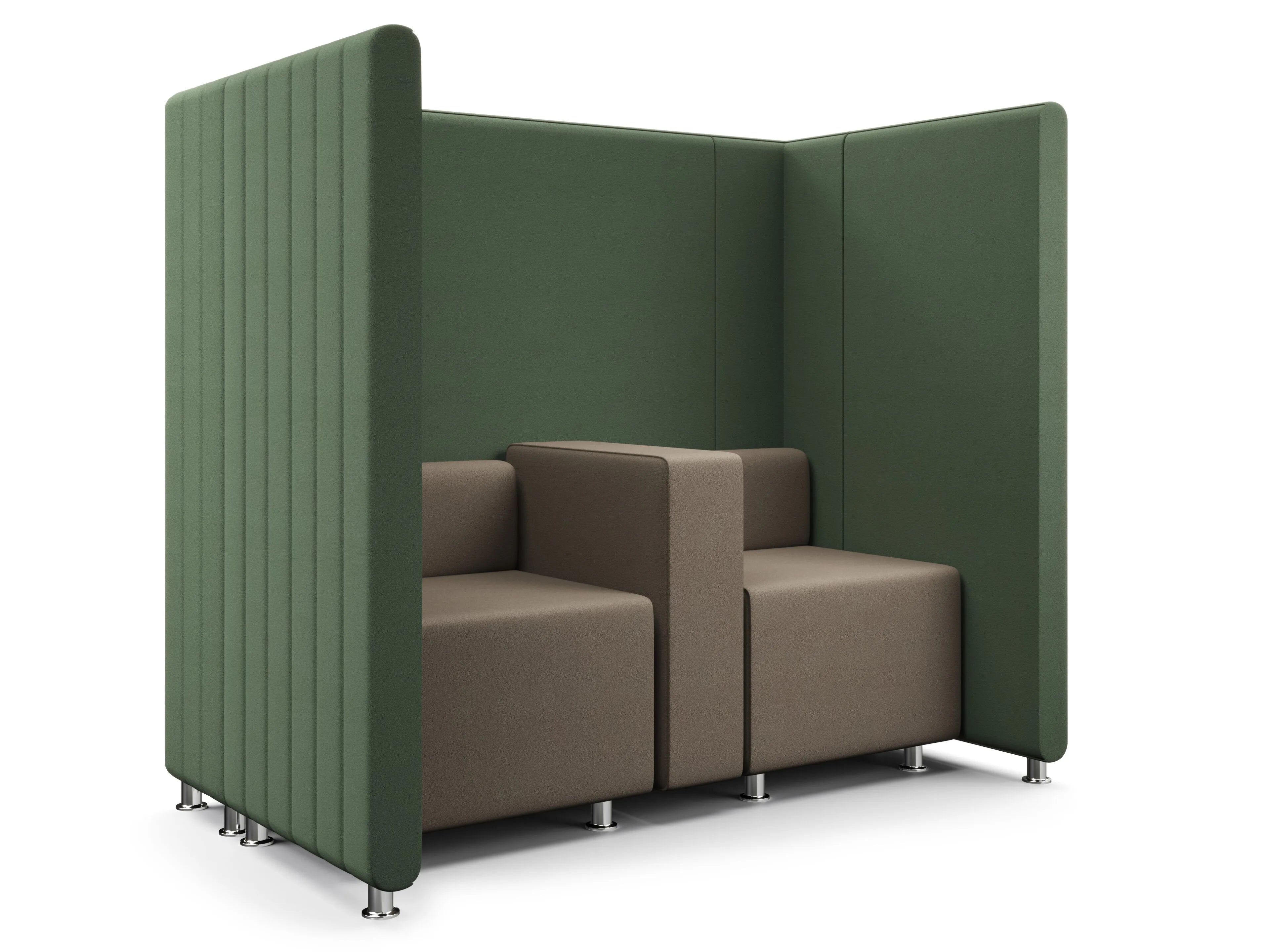 2 Seater Office Sofa for Office Area and High Backrest Sofa for Comfort and Style with Premium design.