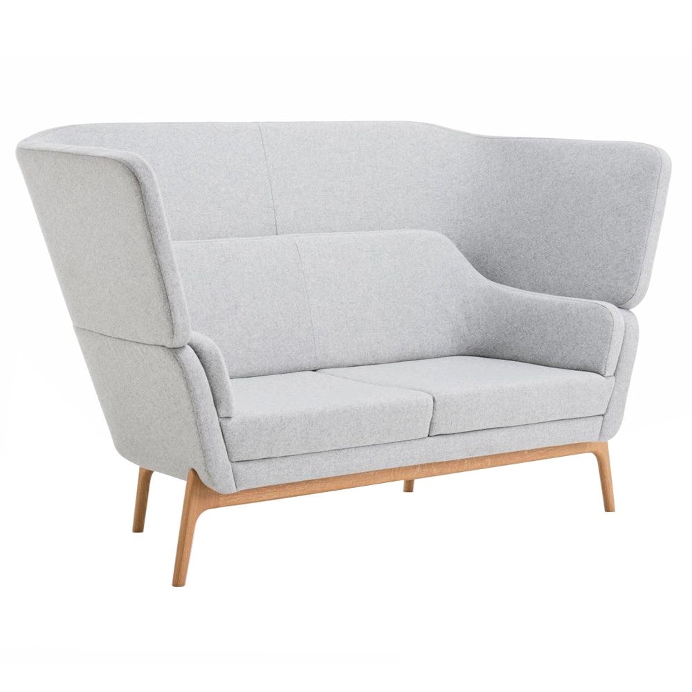 3 Seater Office Sofa for Office Environment and Modern Design With Premium Suede Upholstery.
