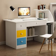computer table office table study desk wooden table
