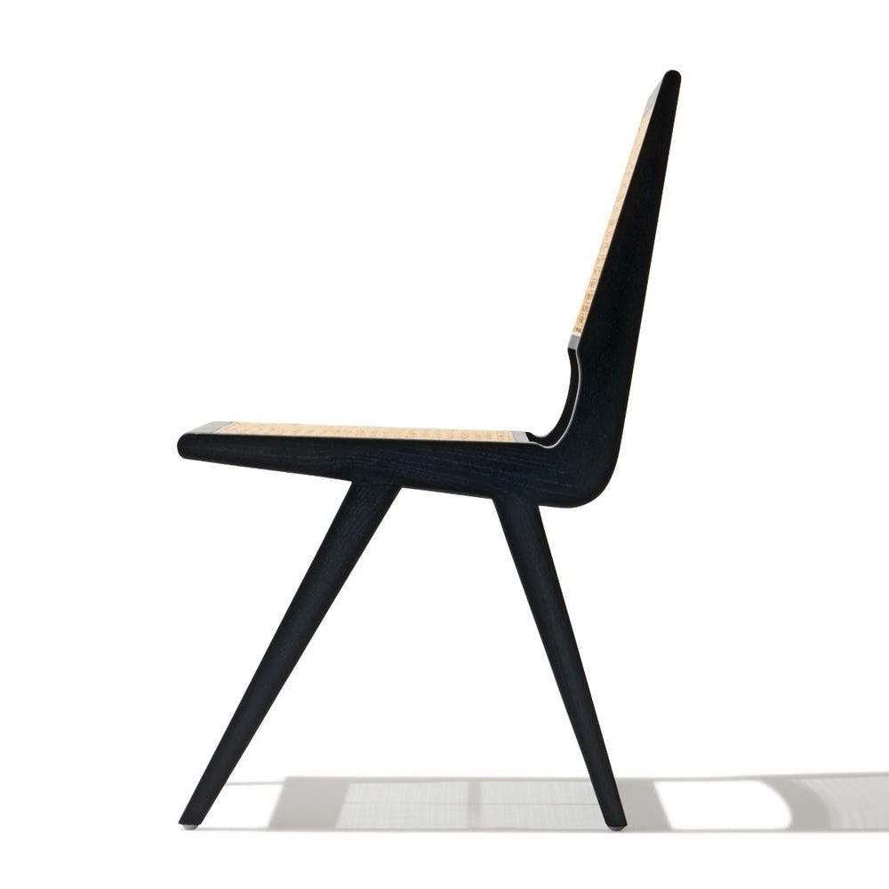 PVC Cane Chair for Wooden Frame with Black Finish Best for Outdoor & Indoor