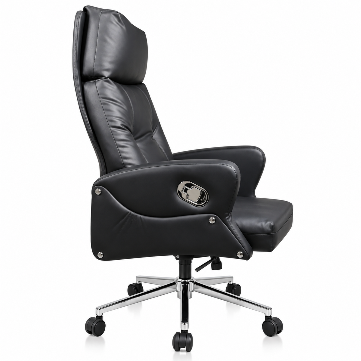Director and Executive Chair High Back Faux Leather, Comfortable Seat Swivel Chair Revolving and Recliner Chair