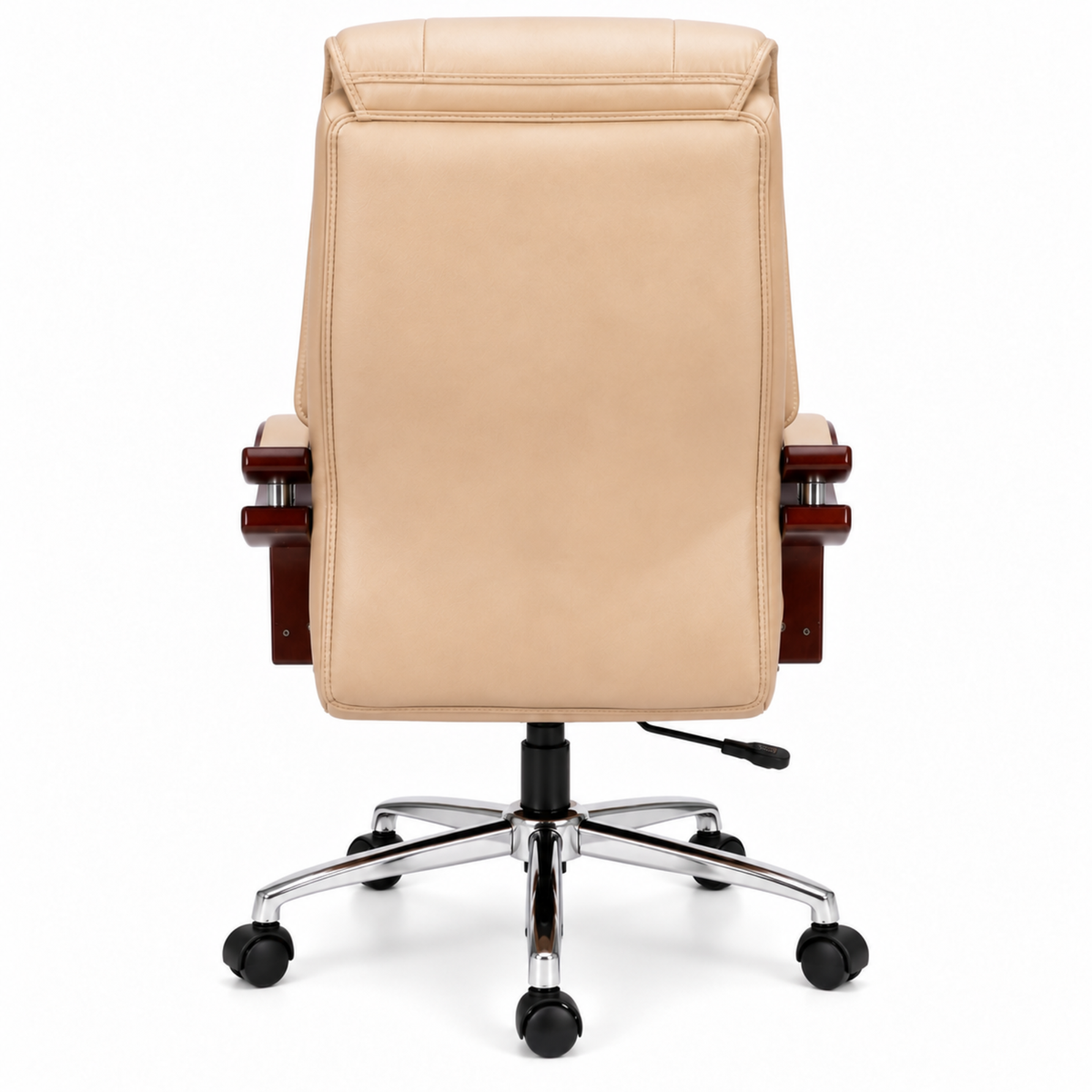High Back Office Chair Leatherette Base