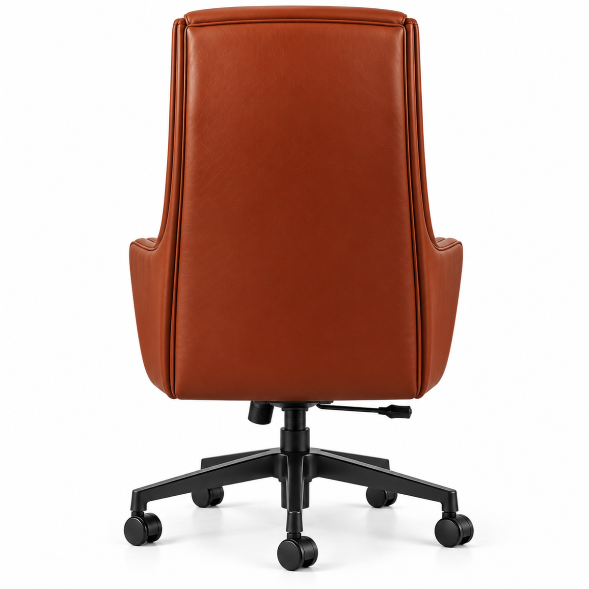 Premium High Back Executive Office Chair with Padded Armrests, Tilt Mechanism, Height Adjustment & Smooth Mobility for Home and Office
