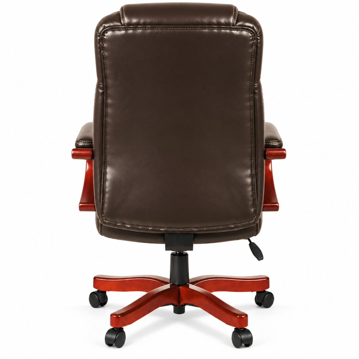 Director office Chair Made in Plyboard with Leatherette Upholstery & Armrest with Height Adjustable & Revolving Chair