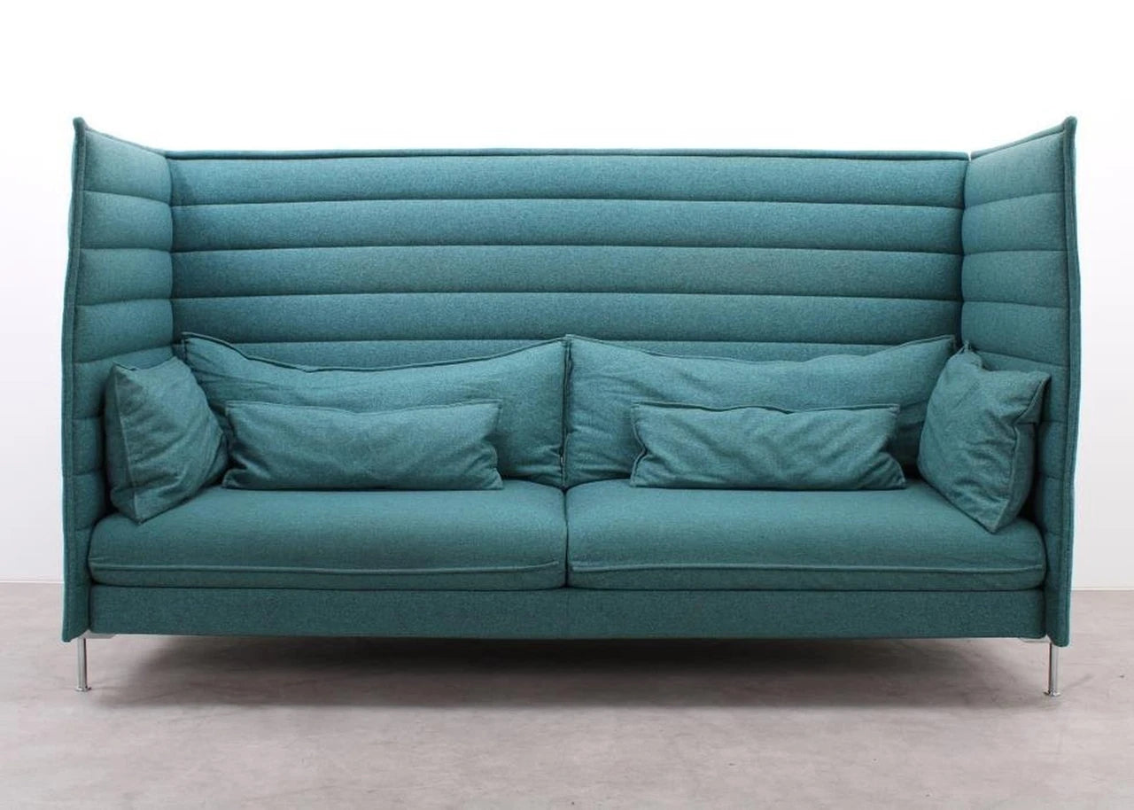 3 Seater Office Sofa for Office Environment and Corporate Sofa Contemporary Comfort with Durable Structure.