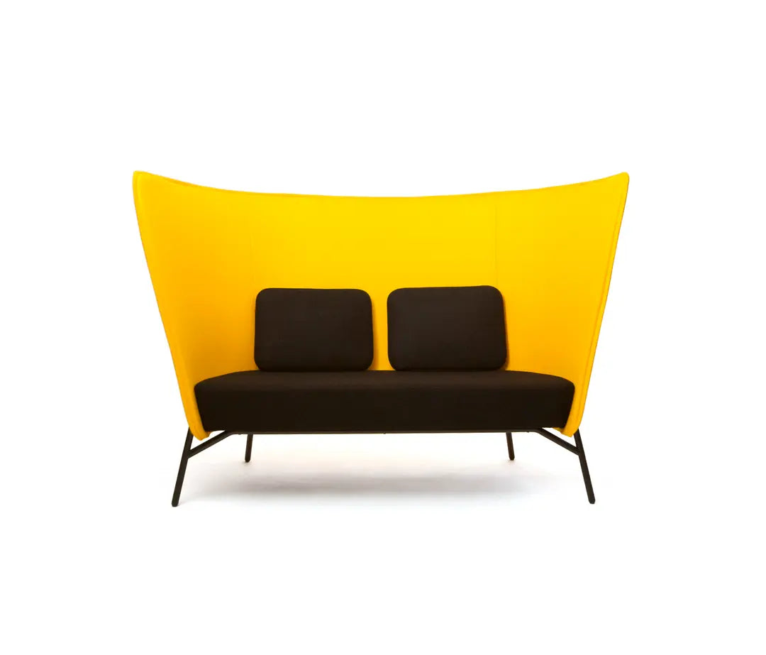 3 Seater Office Sofa for Office Area and an Elegant and Comfortable High Back Sofa.
