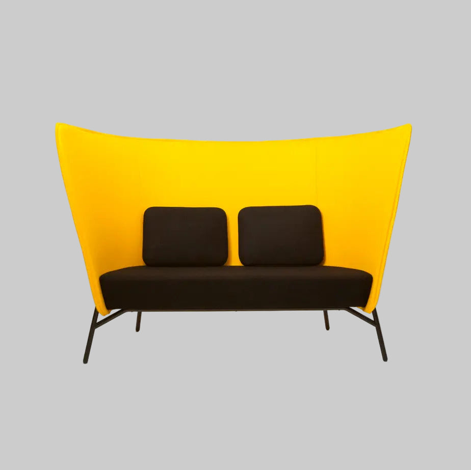 3 Seater Office Sofa for Office Area and an Elegant and Comfortable High Back Sofa.