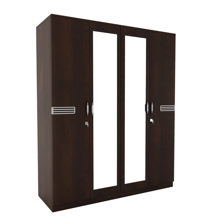 3 Door Compact Wardrobe with 2 Drawer - Modern Design with Clothes Rail and Shelf Units