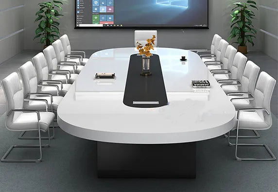 Conference and Meeting Table for Office Furniture with Premium Surface Finish and Contemporary Executive Style