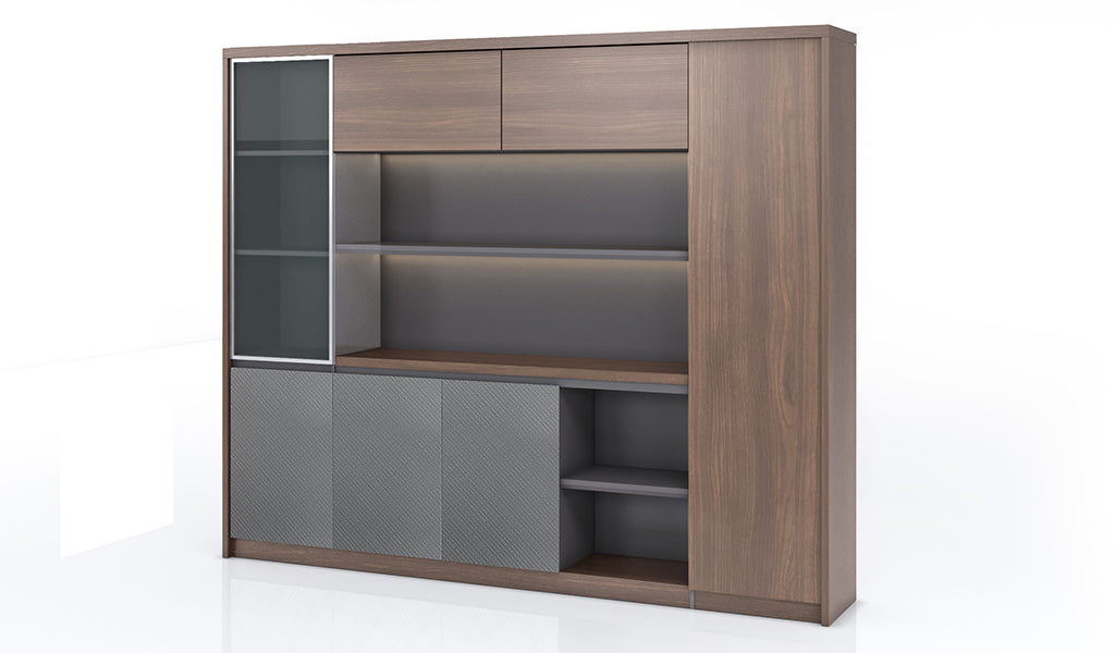 Wooden Office Storage Cabinet with Durable Construction & Space-Saving Design for Professional Workspaces