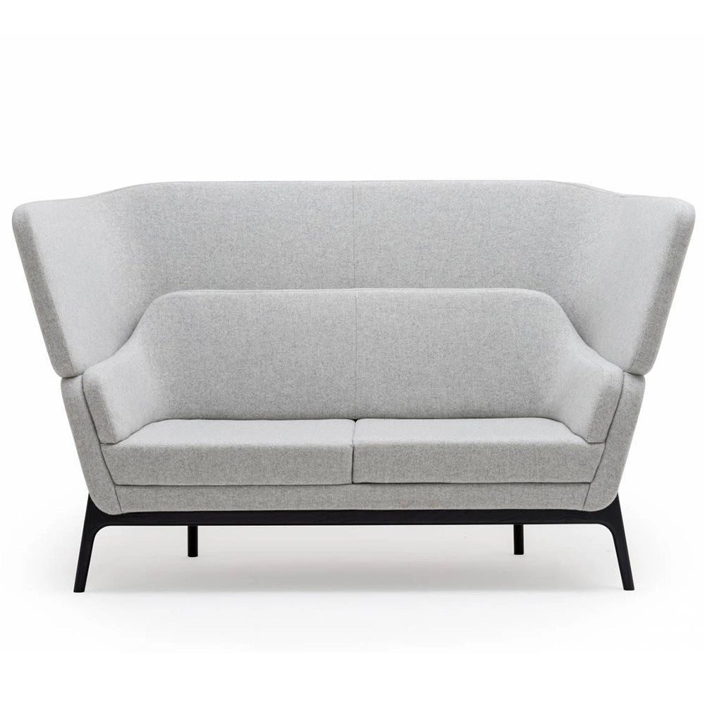 3 Seater Office Sofa for Office Environment and Modern Design With Premium Suede Upholstery.