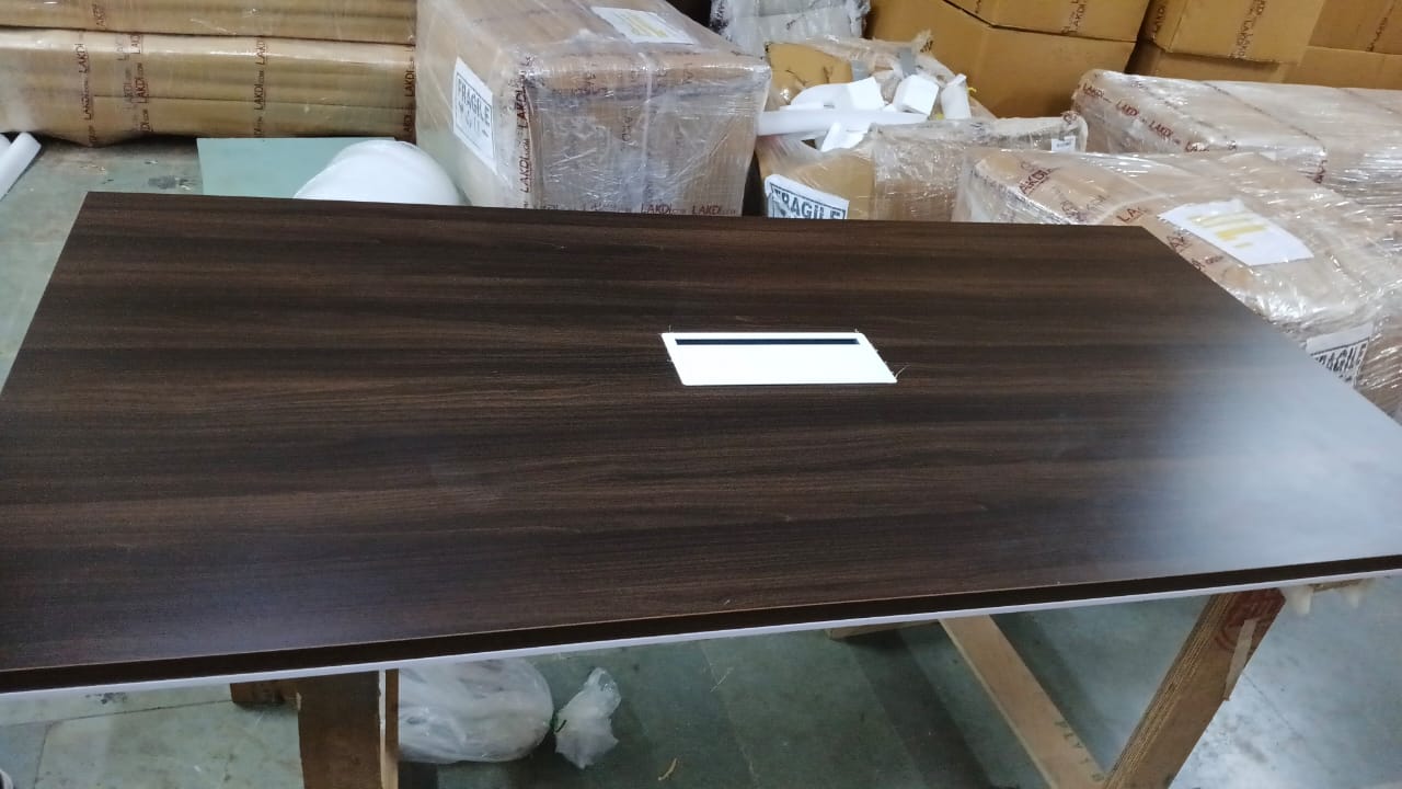 Conference Table for Office Furniture Premium High Quality & Best Design Made in Particle Board/ MDF/Plywood with Wire Manager and Meeting Table